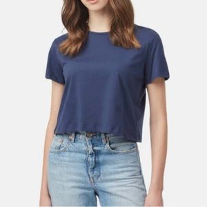 Tentree Women’s Eco-Friendly Organic Cotton Relaxed Cropped T-Shirt - size XL